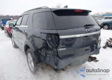 2017 Ford Explorer Xlt z USA, uszkodzony, nr VIN 1FM5K8D84HGE35102